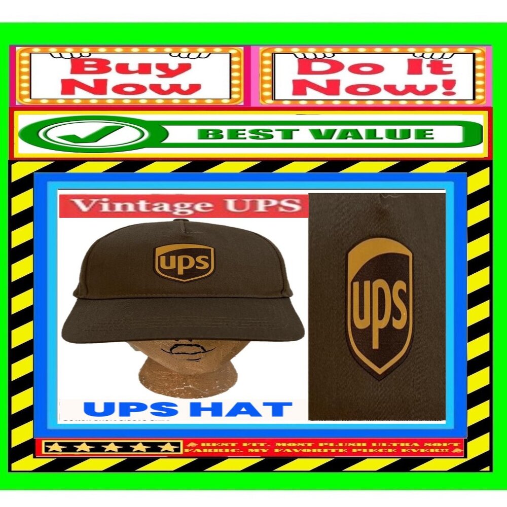 ✅🚨🆕🔴🌸S🌸A🌸L🌸E🌸🔴📢Wearguard UPS HAT Uniform Snoop Dogg CAP 🟢BUY NOW💸